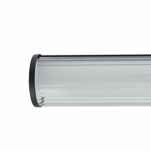 Lindby Applique murale LED Kirka, noir, métal, IP44, 90cm, CCT| Appliques Murales Led|Appliques Murales