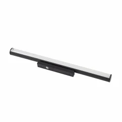 Lindby Applique murale LED Kirka, noir, métal, IP44, 90cm, CCT| Appliques Murales Led|Appliques Murales