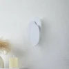 Lindby Applique murale LED Kolme, blanc, acrylique, aluminium, 28 cm| Appliques Murales Led|Appliques Murales