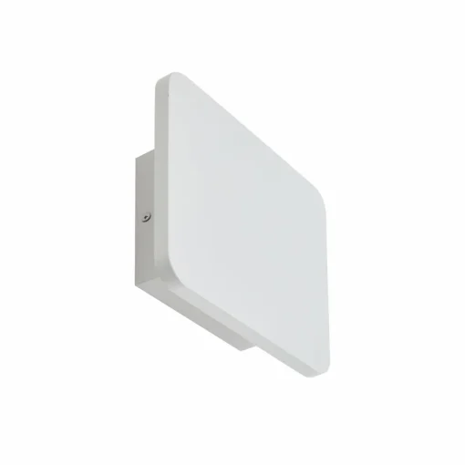 Lucande Applique murale LED Elrik, blanc, hauteur 22 cm, métal| Appliques Murales Led|Appliques Murales