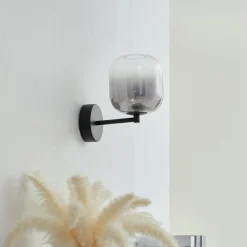 Lucande Applique murale LED Avelina, gris fumé| Appliques Murales Led|Appliques Murales