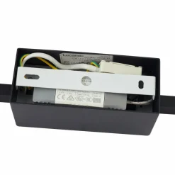 Lucande Applique murale LED Skaila, noir, longueur 90cm, 3.000 K| Appliques Murales Led|Appliques Murales
