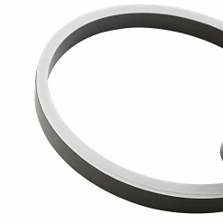 Lucande Applique murale LED Yekta, indirecte, noire, 10,5W| Luminaires Led D'Intérieur