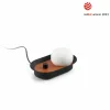 FARO BARCELONA Applique murale LED Maya, terracotta, aluminium/verre, largeur 12,2 cm| Appliques Murales Led|Appliques Murales
