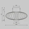 Maytoni Applique murale LED Amulet, ronde, Ø 18 cm, claire / dorée| Appliques Murales Led|Appliques Murales