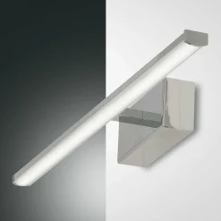 Fabas Luce Applique murale LED Nala, chrome, largeur 50 cm| Appliques Murales Led|Appliques Murales