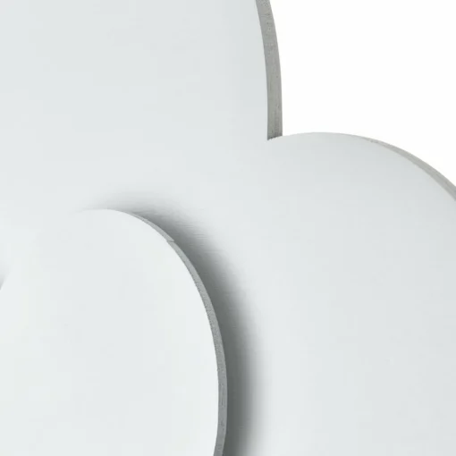 Elobra Applique murale LED Nuage avec fiche, blanc, bois, intensité variable| Appliques Murales Led|Appliques Murales