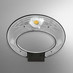 URBAN by Sforzin Applique murale LED Olo, anthracite, métal, largeur 25,5 cm| Appliques Murales Led|Appliques Murales