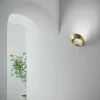 URBAN by Sforzin Applique murale LED Olo, métal doré, largeur 25,5 cm| Appliques Murales Led|Appliques Murales