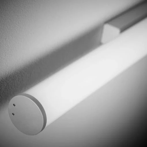 TECNICO by Sforzin Applique murale LED Pirgos, 100 cm de large, blanc, plastique| Appliques Murales Led|Appliques Murales