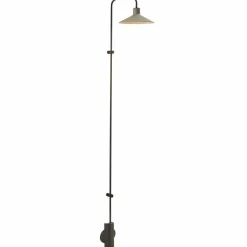 Bover Applique murale LED Platet A/06 de , noir/gris olive, 154 cm| Appliques Murales Led|Appliques Murales