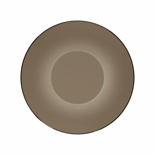 PURE Applique murale LED Moon, bronze, Ø 32 cm, verre/aluminium| Appliques Murales Led|Appliques Murales