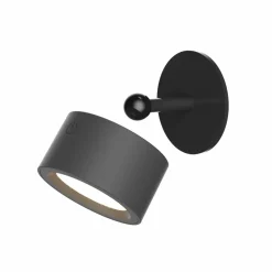 Newgarden Applique murale LED rechargeable Roll 8, noire, orientable| Appliques Murales Led|Appliques Murales