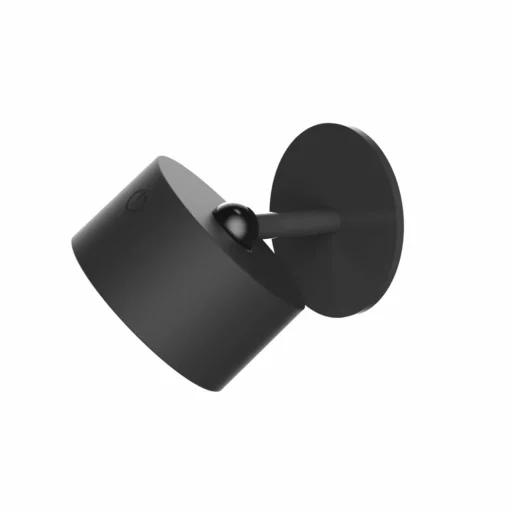 Newgarden Applique murale LED rechargeable Roll 8, noire, orientable| Appliques Murales Led|Appliques Murales