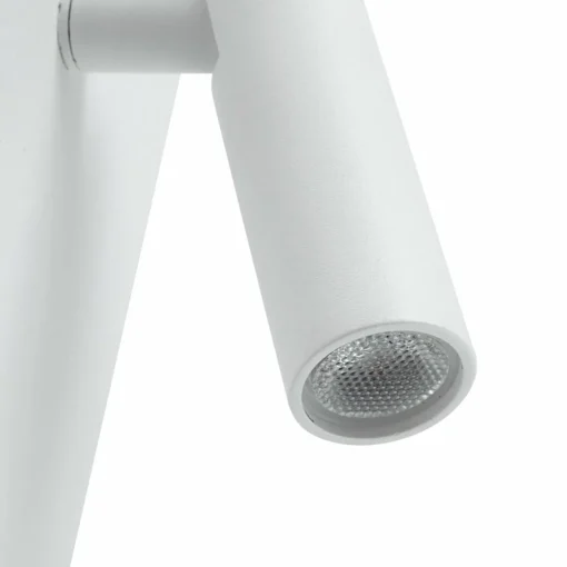Lindby Applique murale LED rechargeable Agit, blanc, métal, variateur| Appliques Murales Led|Appliques Murales