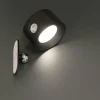 FH Lighting Applique murale LED rechargeable Magnetics, noir, CCT, avec aimant| Appliques Murales Led|Appliques Murales