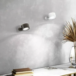 FH Lighting Applique murale LED rechargeable Magnetics, noir, CCT, avec aimant| Appliques Murales Led|Appliques Murales