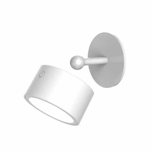 Newgarden Applique murale LED rechargeable Roll 8, blanc, orientable| Appliques Murales Led|Appliques Murales