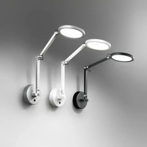 Fabas Luce Applique murale LED Regina, noir, CCT, intensité variable, réglable| Appliques Murales Led|Appliques Murales