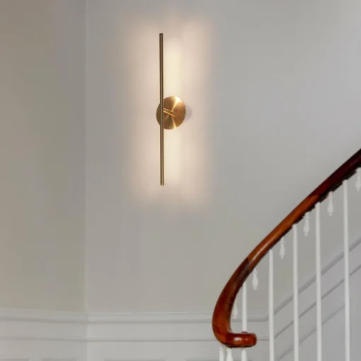 UMAGE Applique murale LED Omni, laiton, longueur 74 cm| Appliques Murales Led|Appliques Murales