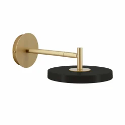 UMAGE Applique murale LED Asteria Short, noir, 25 cm, connecteur| Appliques Murales Led|Appliques Murales