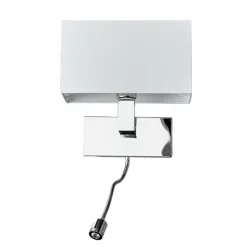 Lucande Applique murale Tamara, blanc, interrupteur, bras flexible LED| Appliques Murales Led|Appliques Murales