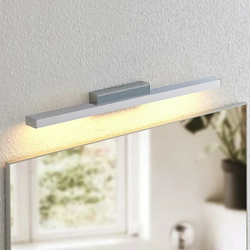 Lindby Applique pour miroir de salle de bain LED Alenia, 60 cm| Appliques Murales Led|Appliques Murales