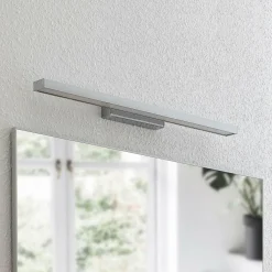 Lindby Applique pour miroir de salle de bain LED Alenia, 60 cm| Appliques Murales Led|Appliques Murales