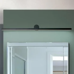 ORION Applique pour miroir LED Beauty, largeur 101cm, noir| Appliques Murales Led|Appliques Murales