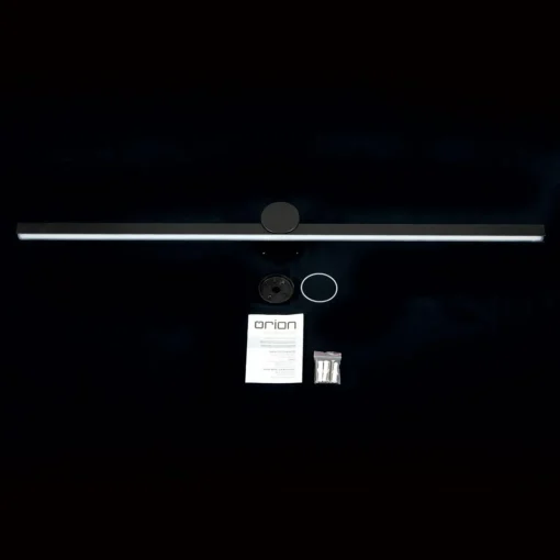 ORION Applique pour miroir LED Beauty, largeur 101cm, noir| Appliques Murales Led|Appliques Murales