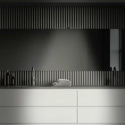 Briloner Applique pour miroir LED Dun Brilo, IP44, largeur 30 cm| Appliques Murales Led|Appliques Murales