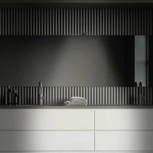 Briloner Applique pour miroir LED Dun Brilo, IP44, largeur 30 cm| Appliques Murales Led|Appliques Murales