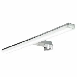 Ebir Applique pour miroir LED Pandora, chrome, largeur 45,8 cm| Appliques Murales Led|Appliques Murales