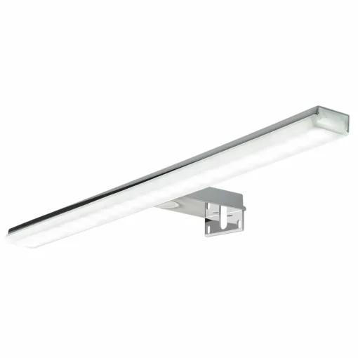 Ebir Applique pour miroir LED Pandora, chrome, largeur 45,8 cm| Appliques Murales Led|Appliques Murales