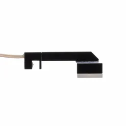 MCJ Applique pour miroir LED Triga IP44 noir 40cm, 4.000K| Appliques Murales Led|Appliques Murales