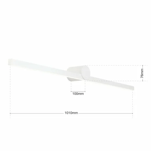 ORION Applique pour miroir LED Beauty largeur 101cm, blanc| Appliques Murales Led|Appliques Murales