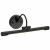 Elstead Applique pour tableau LED Alton en noir, 39 cm| Appliques Murales Led|Appliques Murales