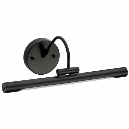 Elstead Applique pour tableau LED Alton en noir, 39 cm| Appliques Murales Led|Appliques Murales