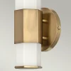 Quintiesse Applique salle bain LED Facet Single 3 000K laiton| Appliques Murales Led|Appliques Murales