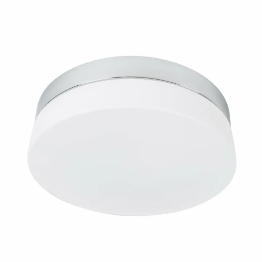 Arcchio Aliras plafonnier bain LED, chromé, 24 cm| Luminaires Led D'Intérieur