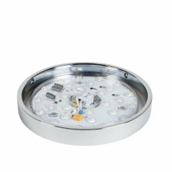 Arcchio Aliras plafonnier bain LED, chromé, 24 cm| Luminaires Led D'Intérieur