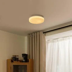 Arcchio Aliras plafonnier bain LED, chromé, 29 cm| Plafonniers Led|Plafonniers