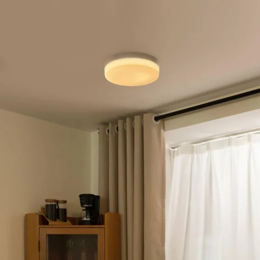 Arcchio Aliras plafonnier bain LED, chromé, 29 cm| Plafonniers Led|Plafonniers