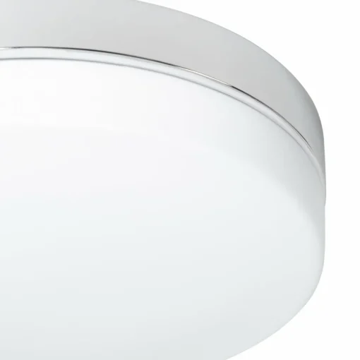 Arcchio Aliras plafonnier bain LED, chromé, 29 cm| Plafonniers Led|Plafonniers