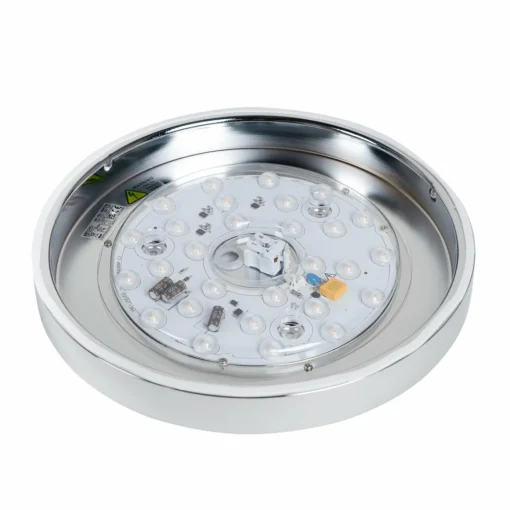 Arcchio Aliras plafonnier bain LED, chromé, 29 cm| Plafonniers Led|Plafonniers