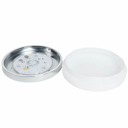 Arcchio Aliras plafonnier bain LED, chromé, 29 cm| Plafonniers Led|Plafonniers