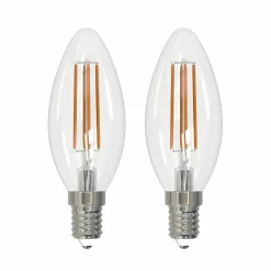 Arcchio ampoule LED à filament E14 bougie, set de 2, 4000 K| Ampoules Filament|Ampoules Filament