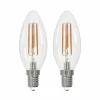 Arcchio ampoule LED à filament E14 bougie, set de 2, 2700 K| Ampoules Filament|Ampoules Filament