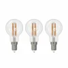 Arcchio ampoule LED filament E14 G45, set de 3, 3000 K| Ampoules Filament|Ampoules Filament