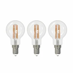 Arcchio ampoule LED filament E14 G45, set de 3, 3000 K| Ampoules Filament|Ampoules Filament